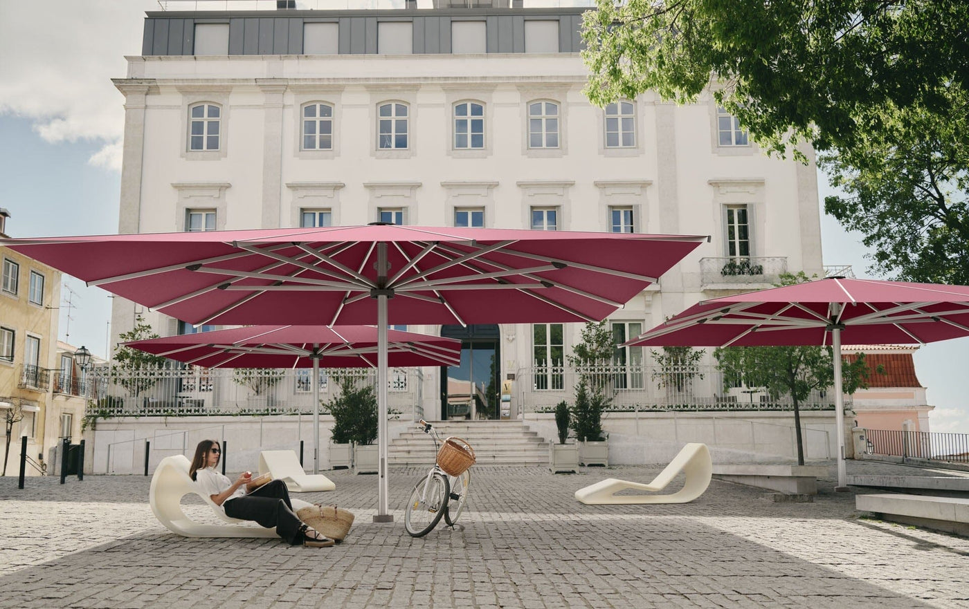 Parasols géants de Glatz