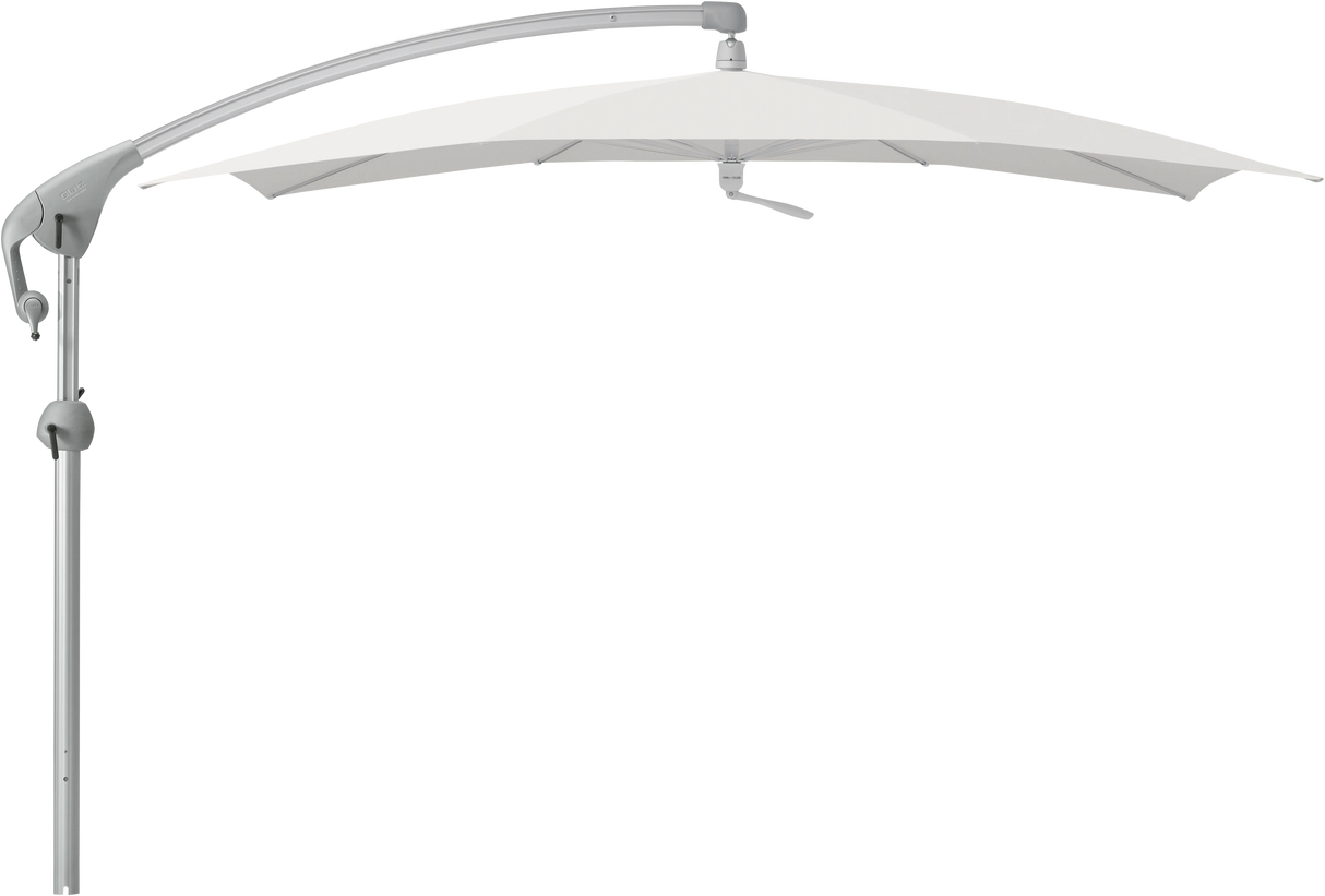 Glatz Parasol PENDALEX P+ carre Cat.5 665 Chrome Alu naturel eloxe
