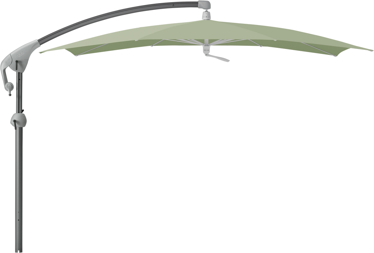 Glatz Parasol PENDALEX P+ carre Cat.5 579 Pistachio Alu anthracite laque
