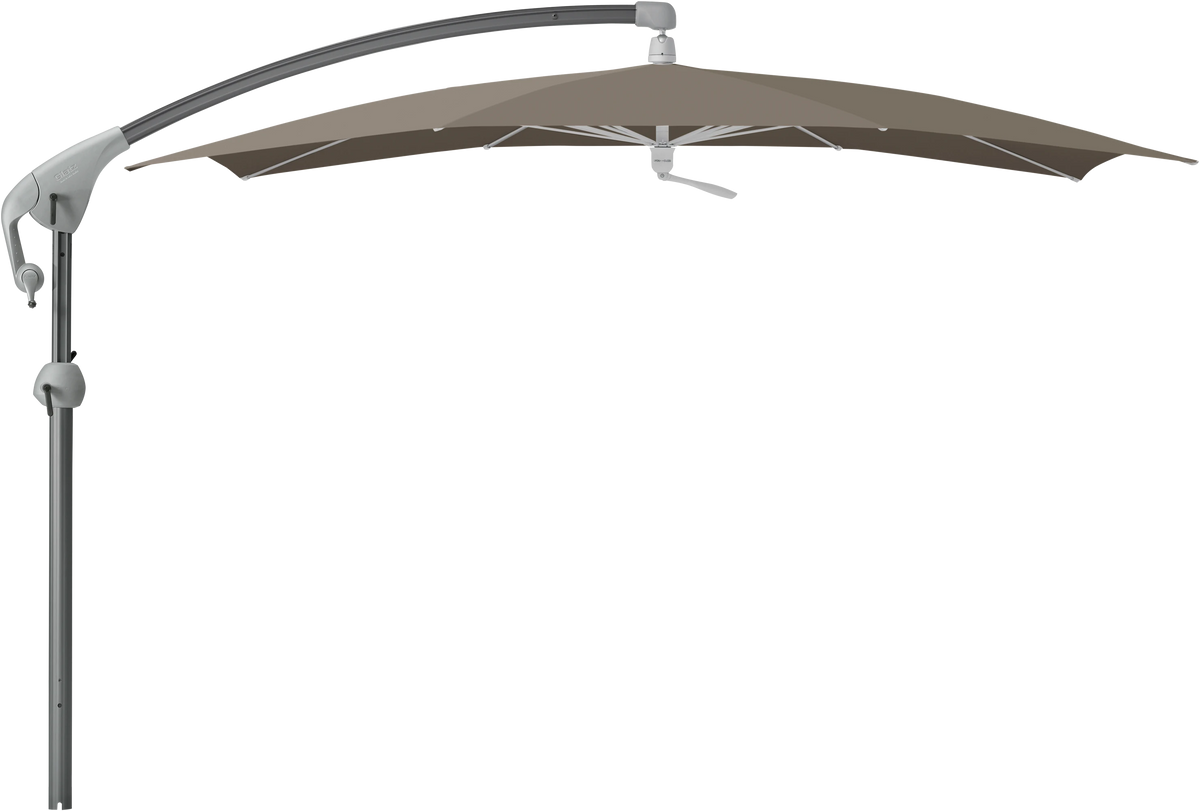 Glatz Parasol PENDALEX P+ carre Cat.5 611 Sandstone Alu anthracite laque