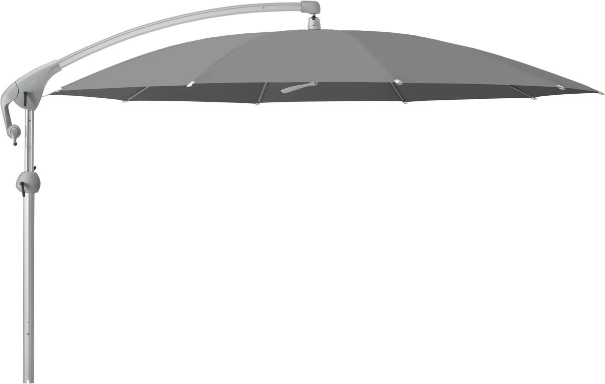 Glatz Parasol PENDALEX P+ rond Cat.5 502 Thunder Alu naturel eloxe