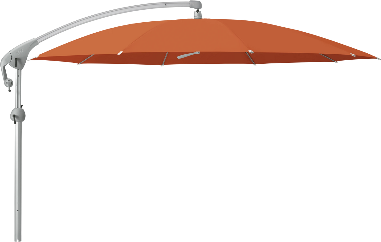 Glatz Parasol PENDALEX P+ rond Cat.5 513 Outback Alu naturel eloxe