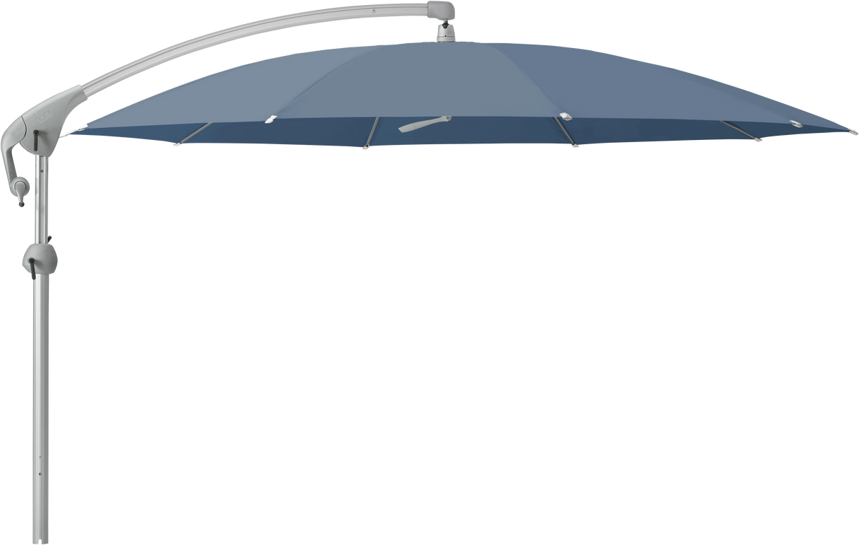 Glatz Parasol PENDALEX P+ rond Cat.5 601 Waterfall Alu naturel eloxe
