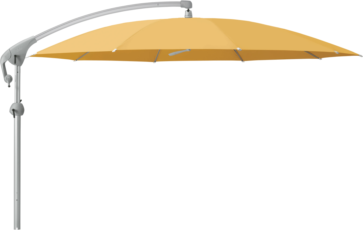 Glatz Parasol PENDALEX P+ rond Cat.5 617 Safran Alu naturel eloxe