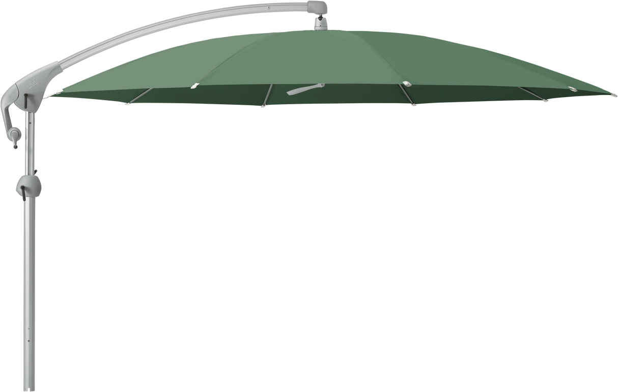 Glatz Parasol PENDALEX P+ rond Cat.5 677 Nile Alu naturel eloxe