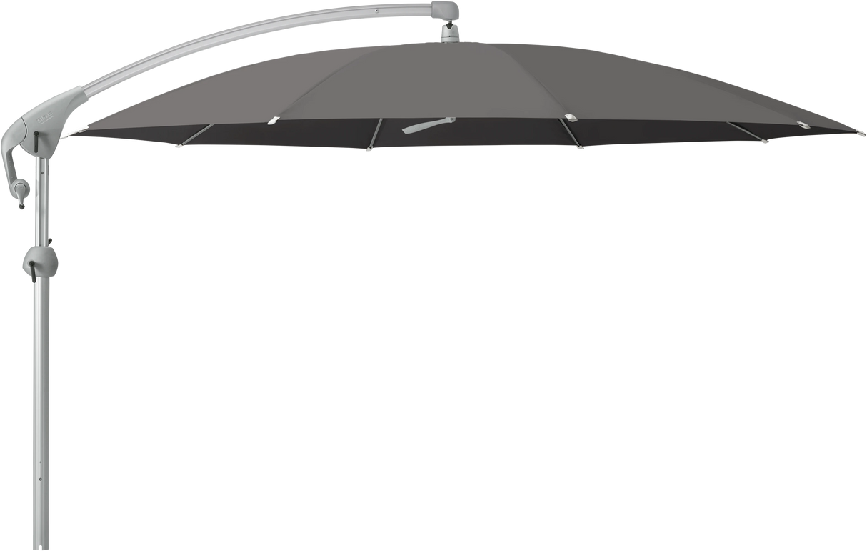 Glatz Parasol PENDALEX P+ rond Cat.5 807 Lava Alu naturel eloxe