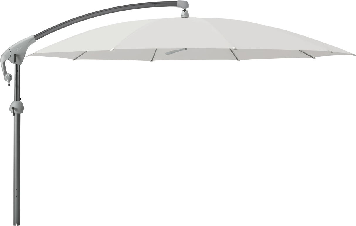 Glatz Parasol PENDALEX P+ rond Cat.5 556 Alabaster Alu anthracite laque