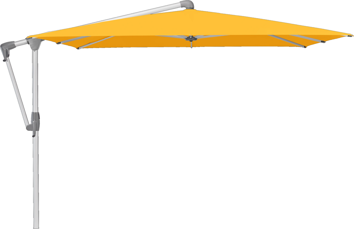 Glatz Parasol SUNWING Casa carre Cat.5 514 Corn Alu naturel anodise