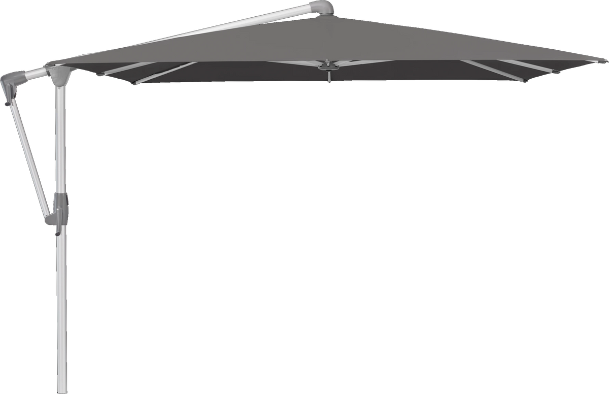 Glatz Parasol SUNWING Casa carre Cat.5 807 Lava Alu naturel anodise