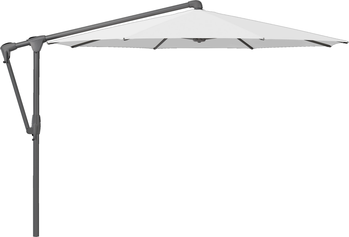 Glatz Parasol SUNWING Casa rond Cat.5 500 Plaster Alu laque anthracite