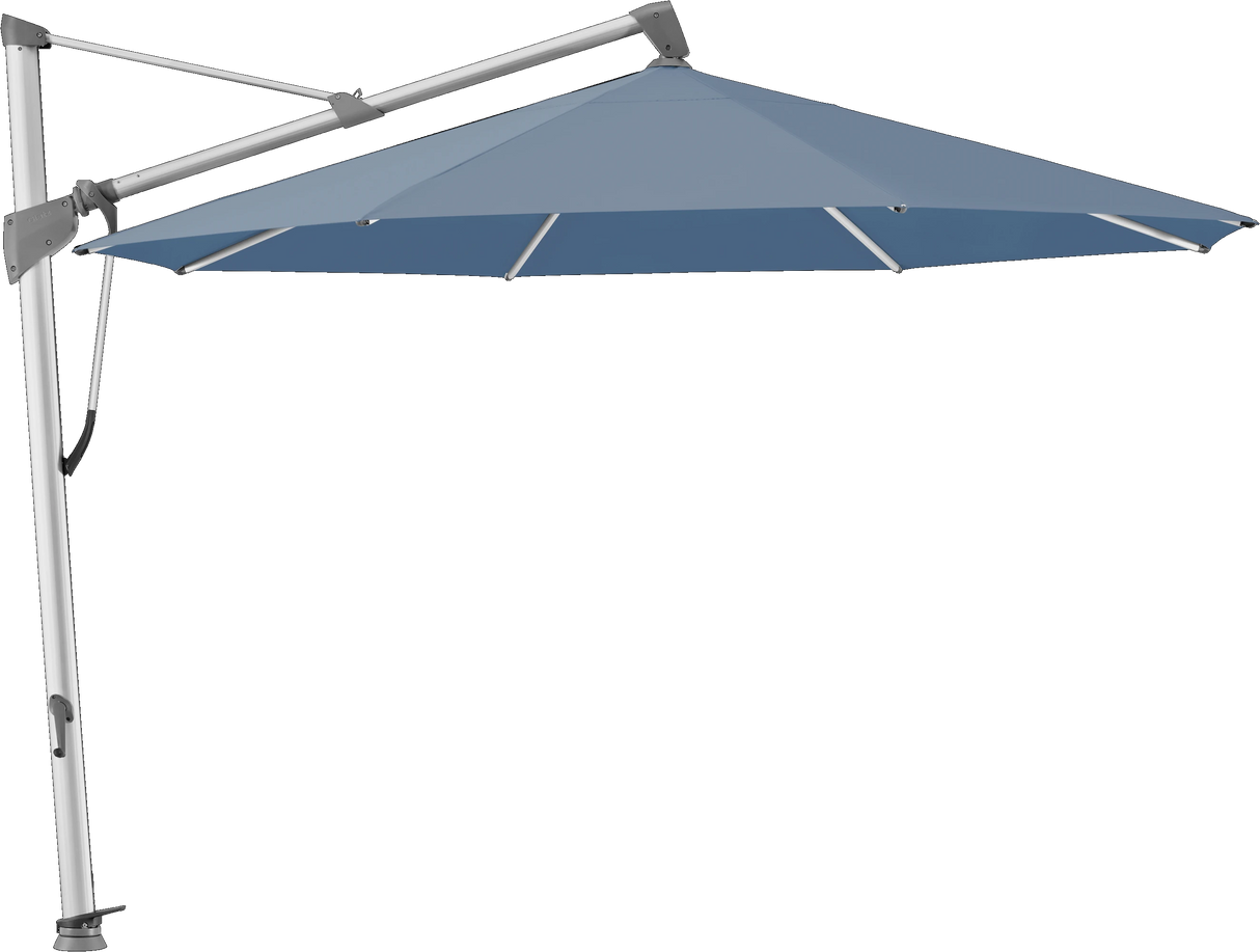 Glatz Parasol SOMBRANO® S+ rond 601 Waterfall Alu naturel eloxé