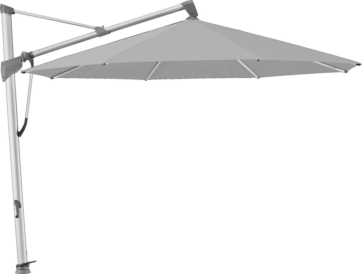 Glatz Parasol SOMBRANO® S+ rond 652 Silver Alu naturel eloxé