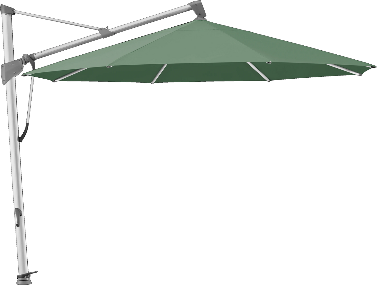 Glatz Parasol SOMBRANO® S+ rond 677 Nile Alu naturel eloxé