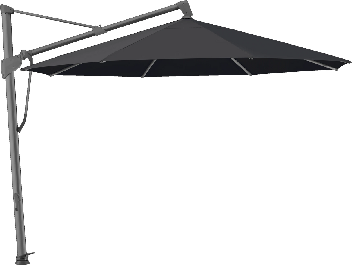 Glatz Parasol SOMBRANO® S+ rond 615 Black Alu laqué anthracite