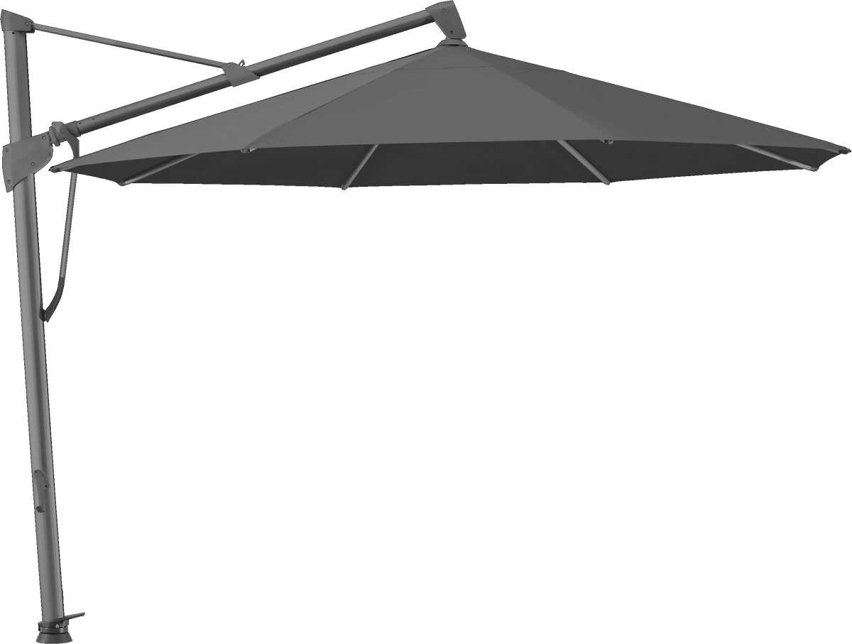 Glatz Parasol SOMBRANO® S+ rond 669 Carbone Alu laqué anthracite
