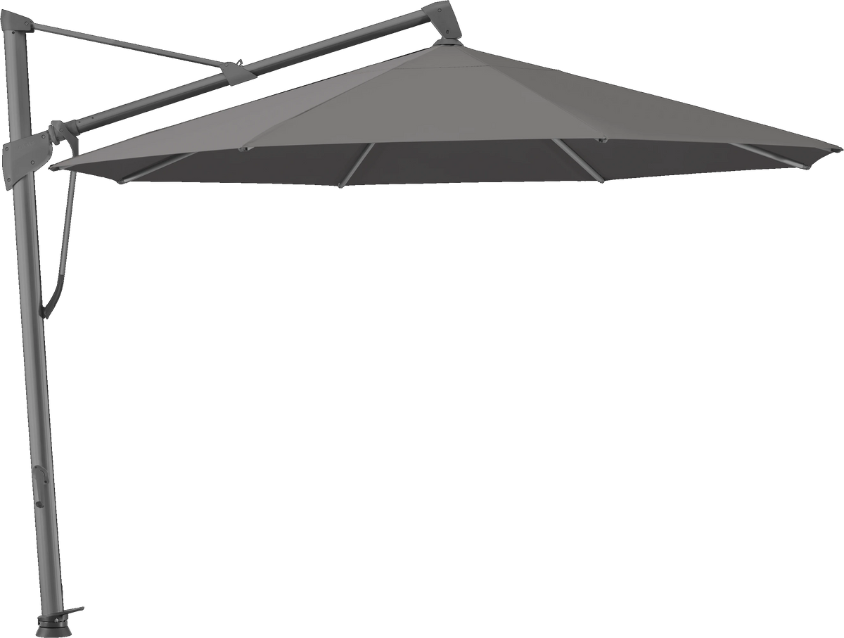 Glatz Parasol SOMBRANO® S+ rond 807 Lava Alu laqué anthracite