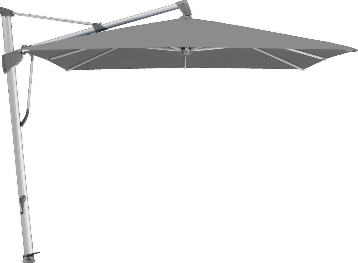 Glatz Parasol SOMBRANO® S+ carré 502 Thunder Alu naturel eloxé