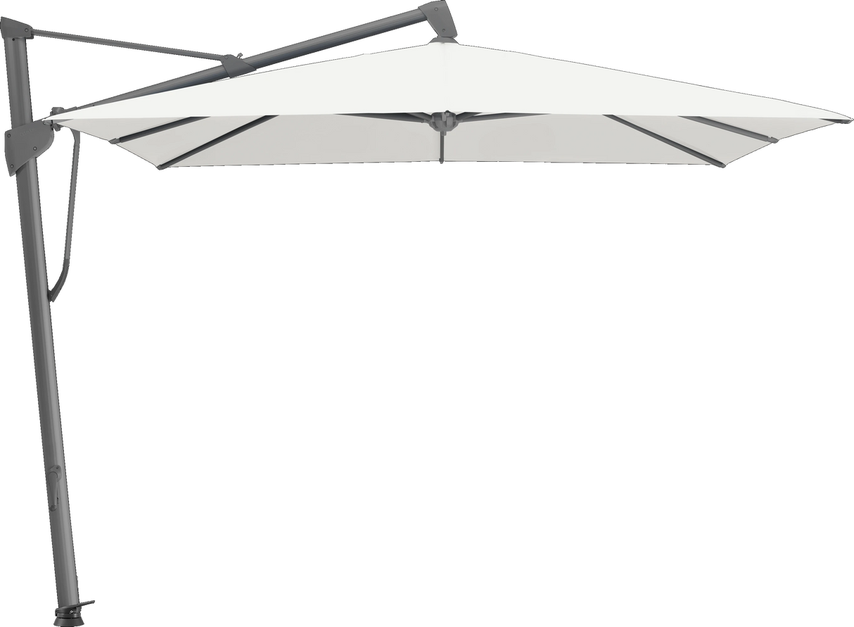Glatz Parasol SOMBRANO® S+ carré 510 White Alu laqué anthracite