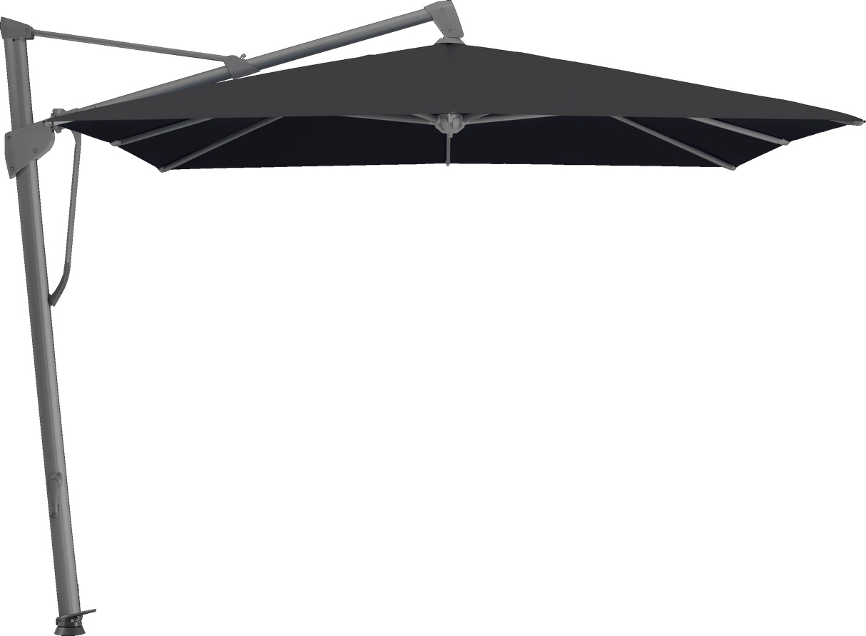 Glatz Parasol SOMBRANO® S+ carré 615 Black Alu laqué anthracite