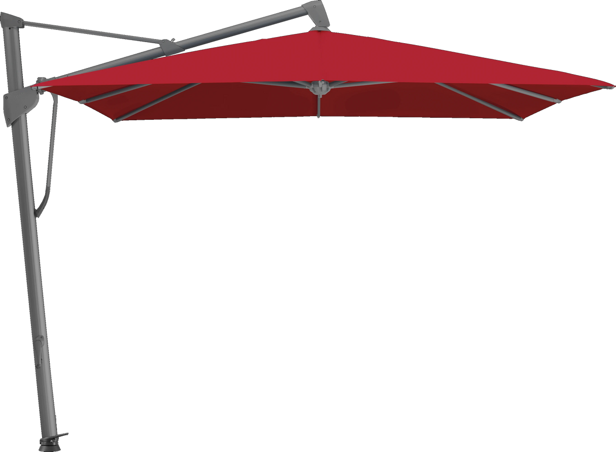 Glatz Parasol SOMBRANO® S+ carré 646 Rubino Alu laqué anthracite