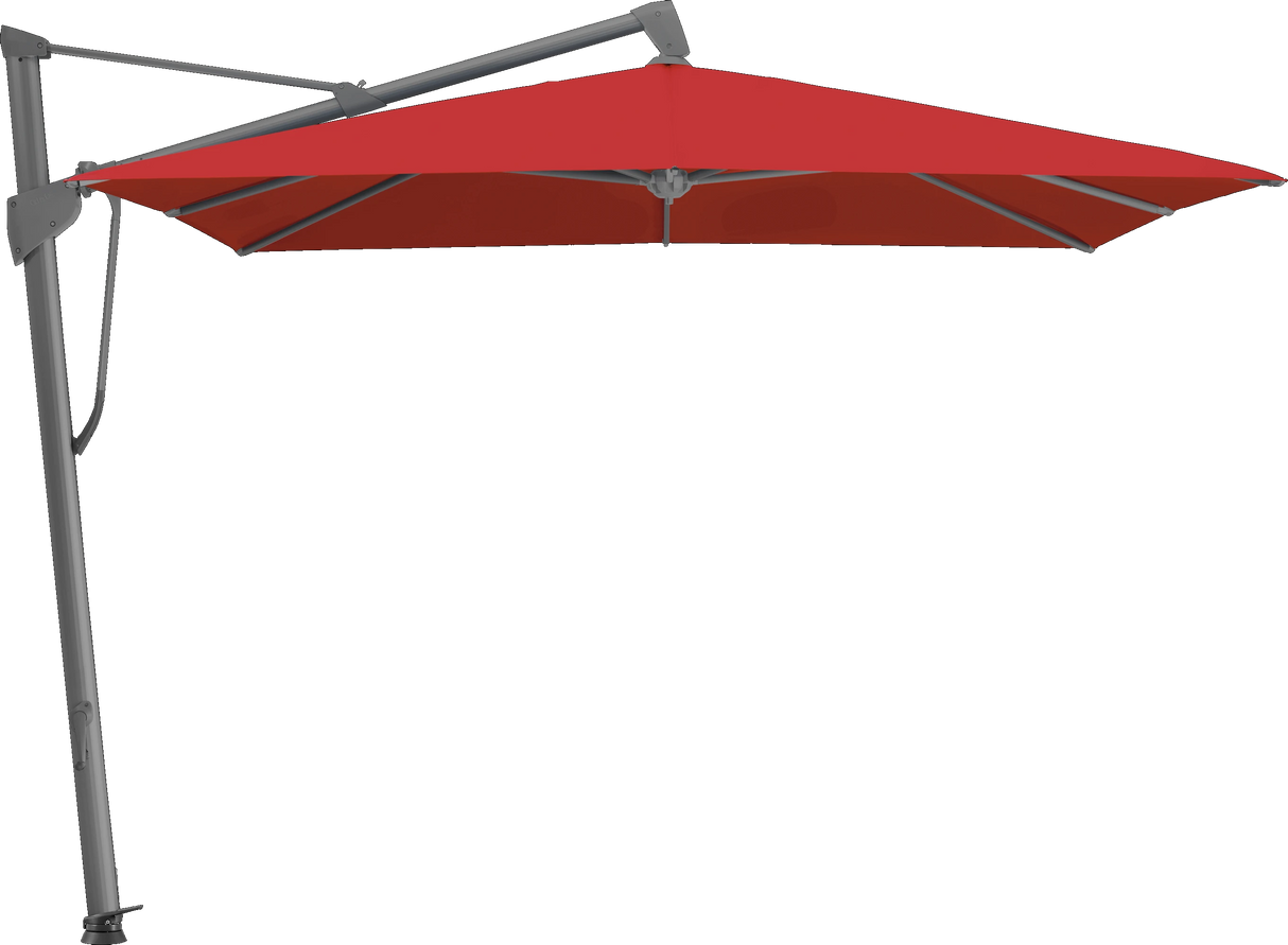 Glatz Parasol SOMBRANO® S+ carré 801 Campari Alu laqué anthracite
