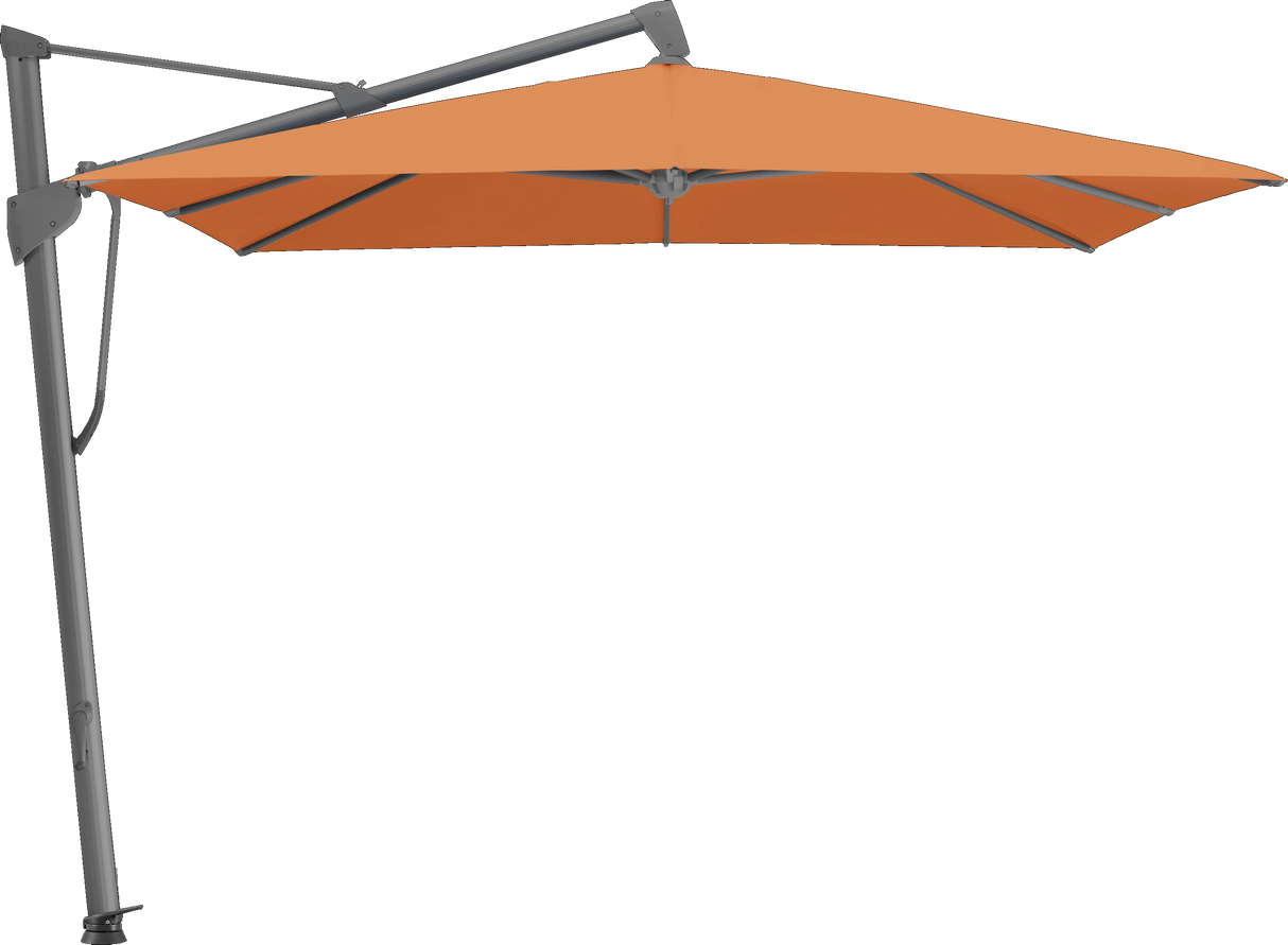 Glatz Parasol SOMBRANO® S+ carré 802 Sienna Alu laqué anthracite