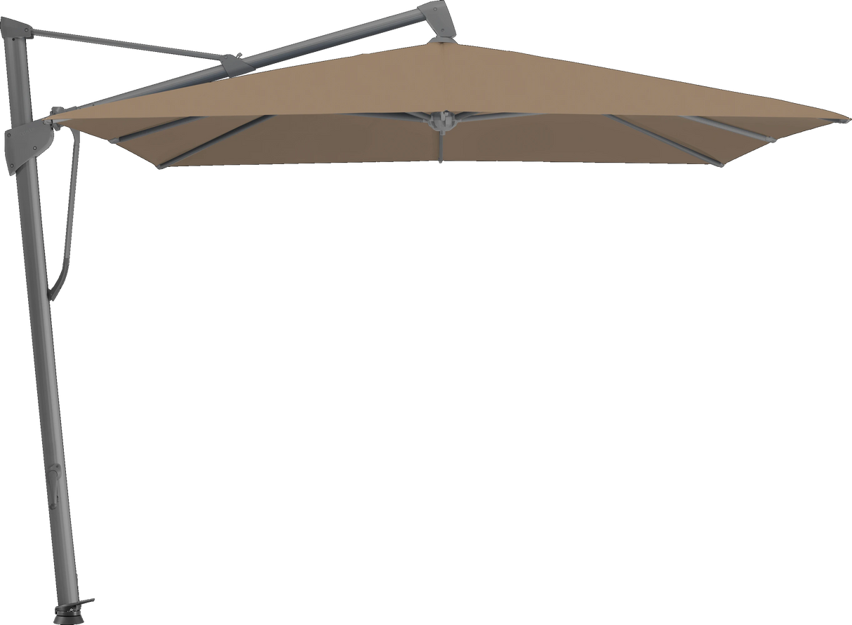 Glatz Parasol SOMBRANO® S+ carré 805 Walnut Alu laqué anthracite