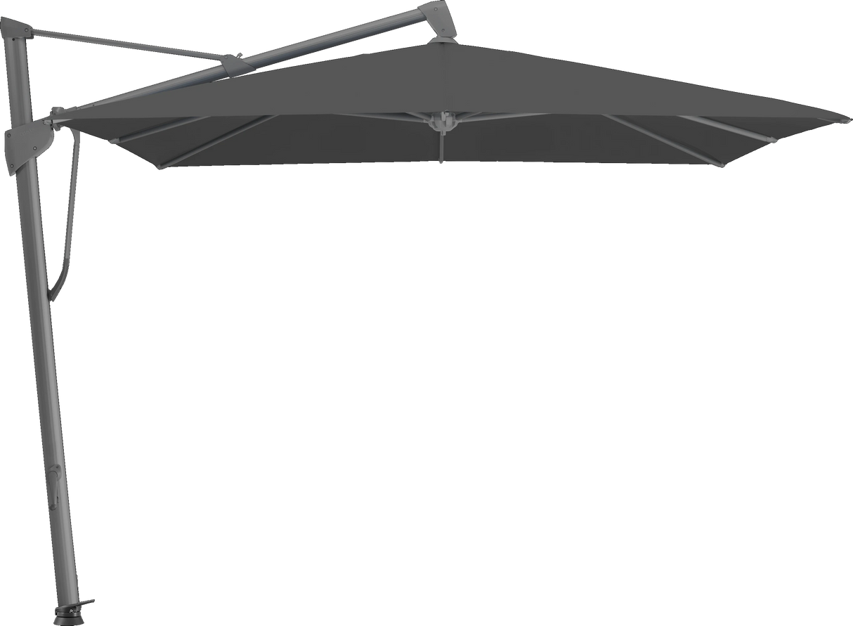 Glatz Parasol SOMBRANO® S+ carré 809 Midnight Alu laqué anthracite