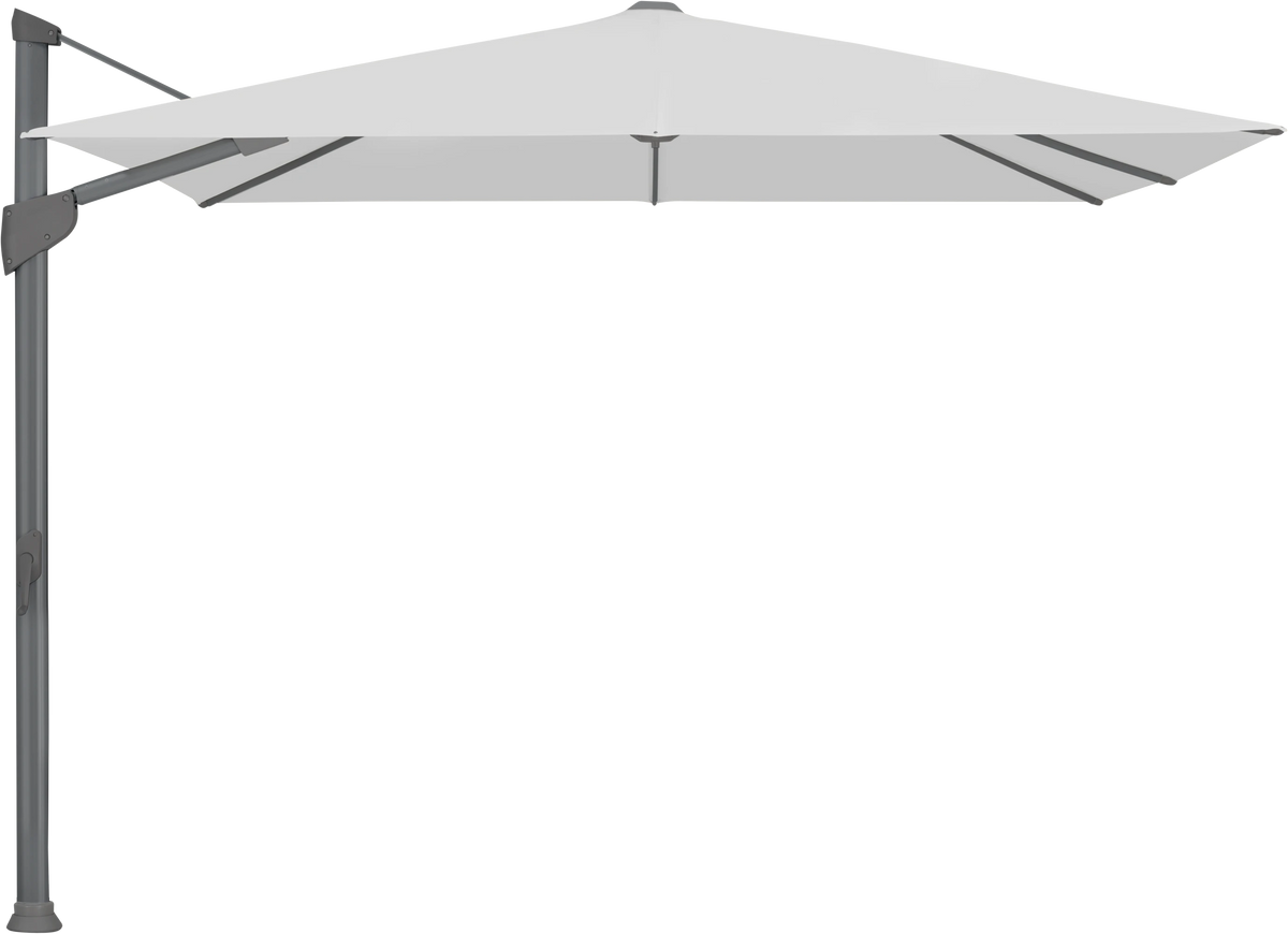 Glatz Parasol FORTANO carre Cat.5 550 Cement Alu laque anthracite