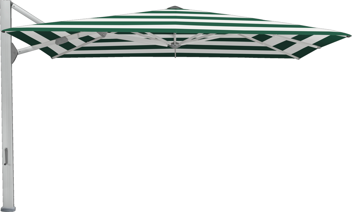 Glatz Parasol AMBIENTE Nova carre Cat.5 589 Green Stripe