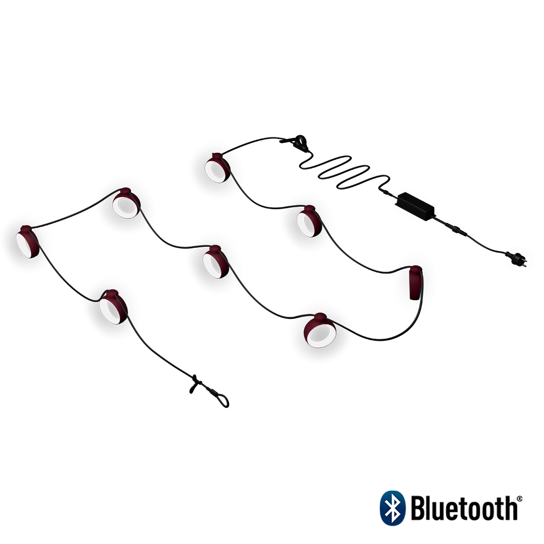 Fermob Hoopik Guirlande L.1200cm – Type J Version Suisse