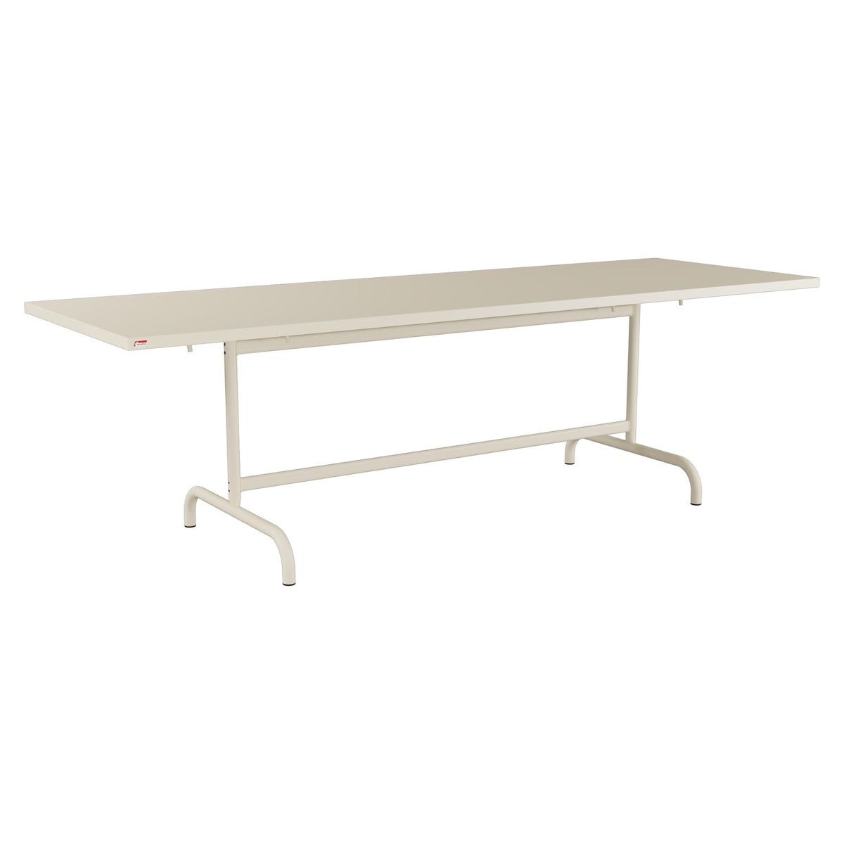 Schaffner Säntis Table repas rabattable 240x80cm – Sable Pastel 15 / Sable Pastel 15