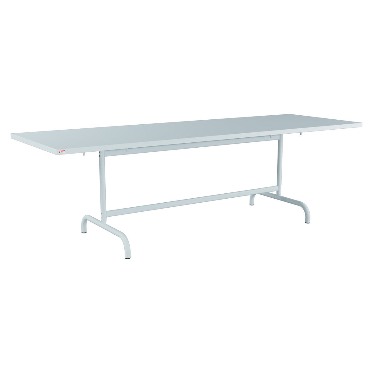 Schaffner Säntis Table repas rabattable 240x80cm – Bleu Pastel 51 / Bleu Pastel 51