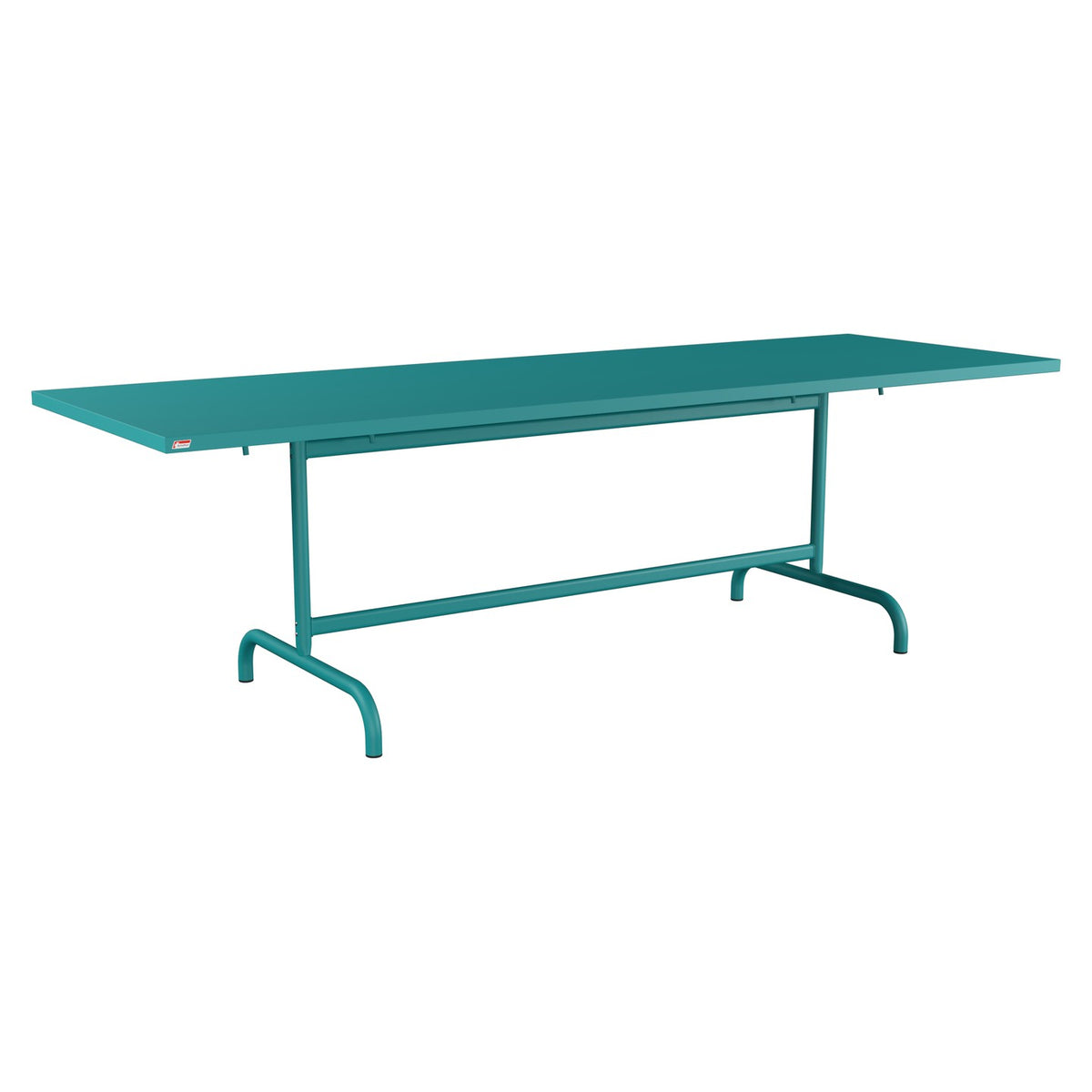 Schaffner Säntis Table repas rabattable 240x80cm – Bleu Kali 56 / Bleu Kali 56