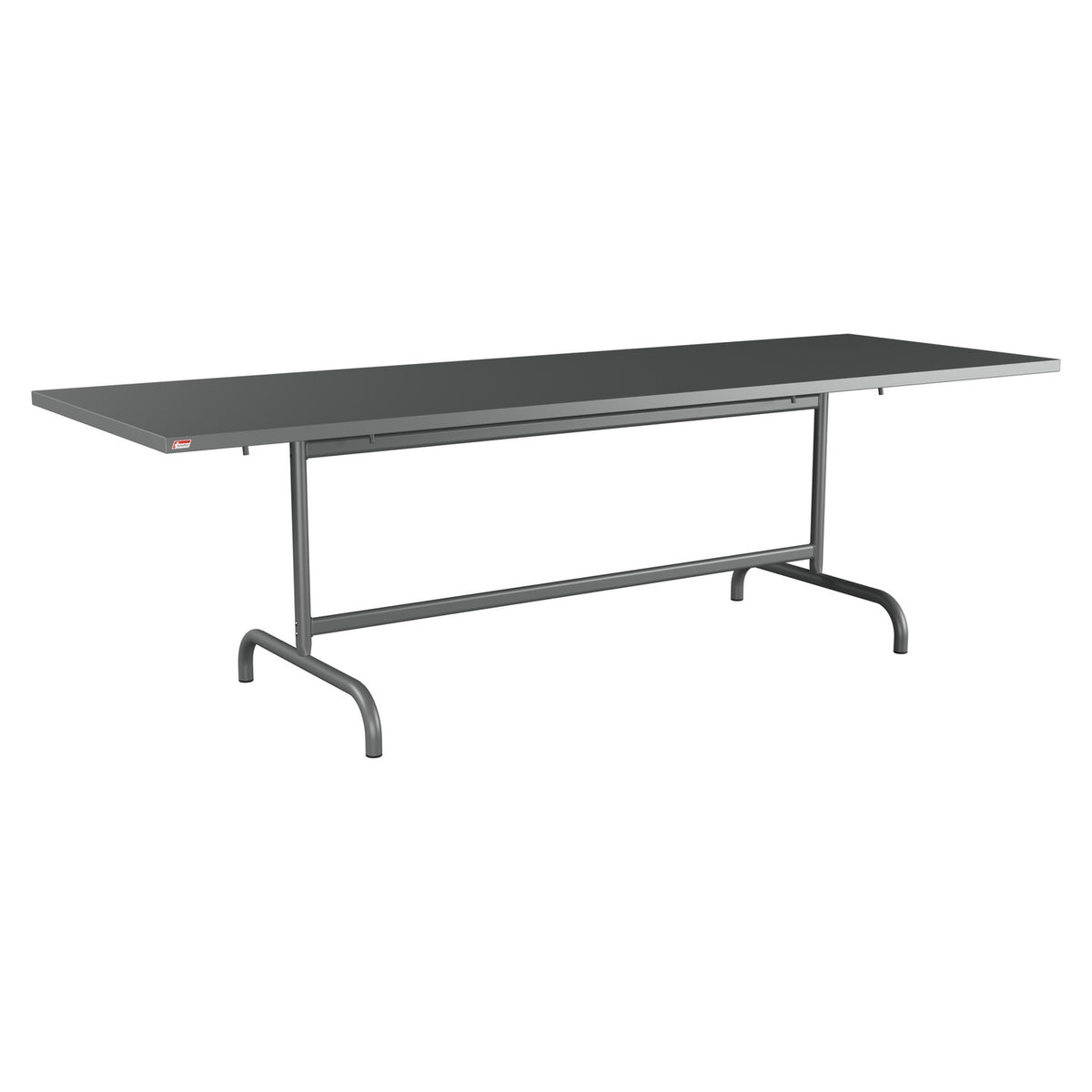 Schaffner Säntis Table repas rabattable 240x80cm – Graphite 73 / Graphite 73