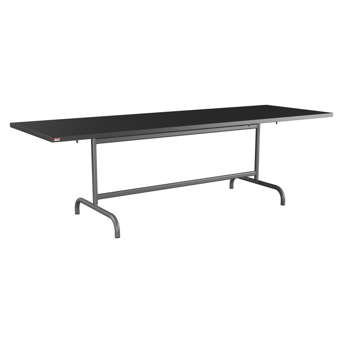 Schaffner Säntis Table repas rabattable 240x80cm – Anthracite 77 / Graphite 73