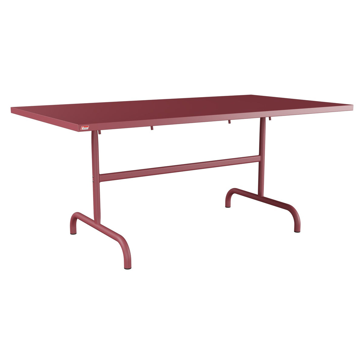 Schaffner Säntis Table repas rabattable 165x90cm – Bordeaux 38 / Bordeaux 38