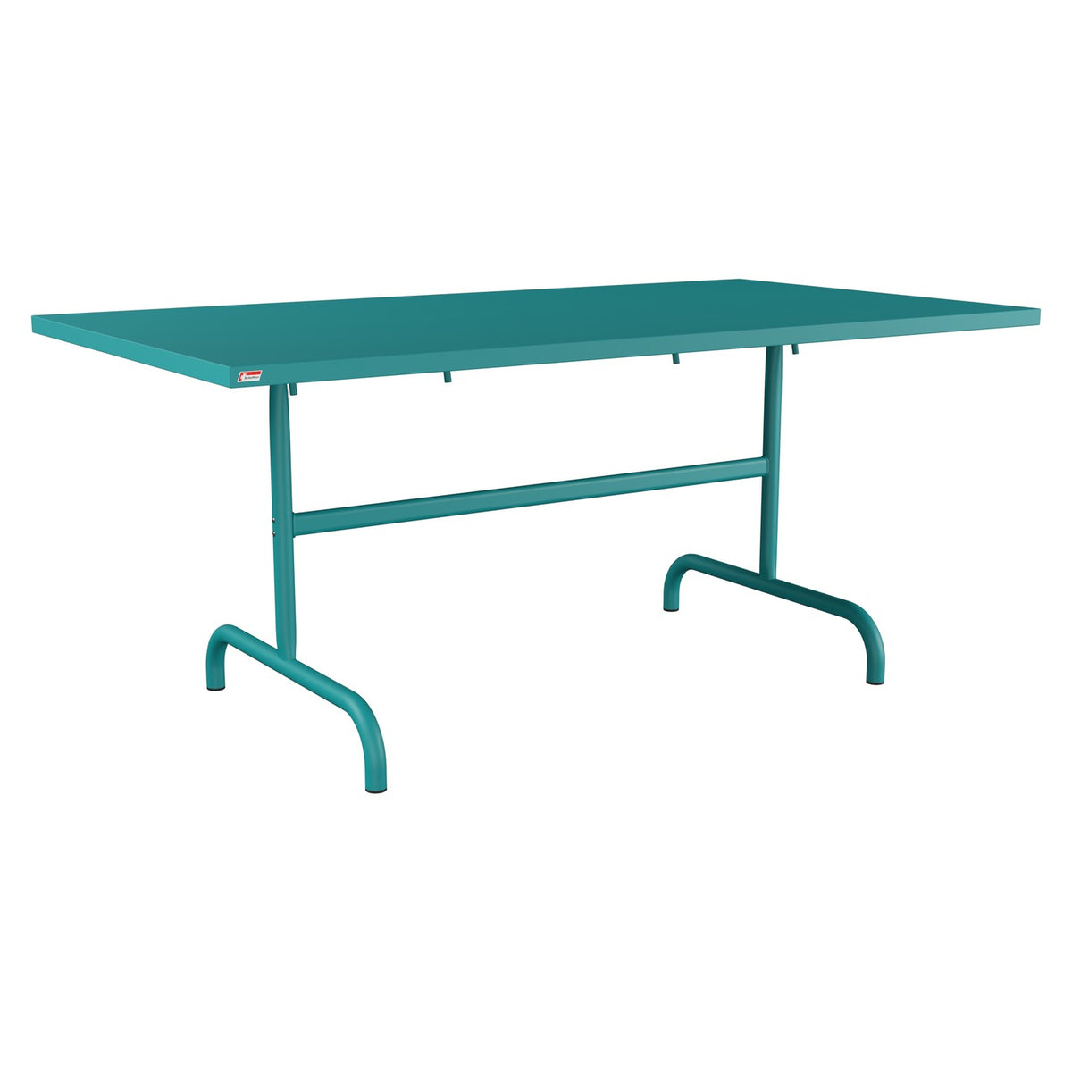 Schaffner Säntis Table repas rabattable 165x90cm – Bleu Kali 56 / Bleu Kali 56