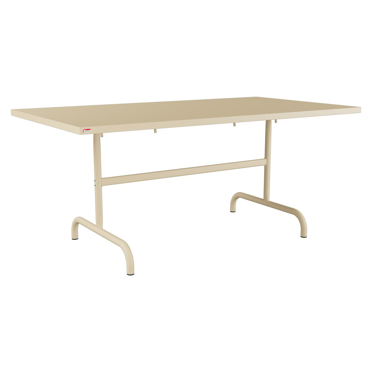 Schaffner Säntis Table repas rabattable 165x90cm – Marron Pastel 83 / Marron Pastel 83