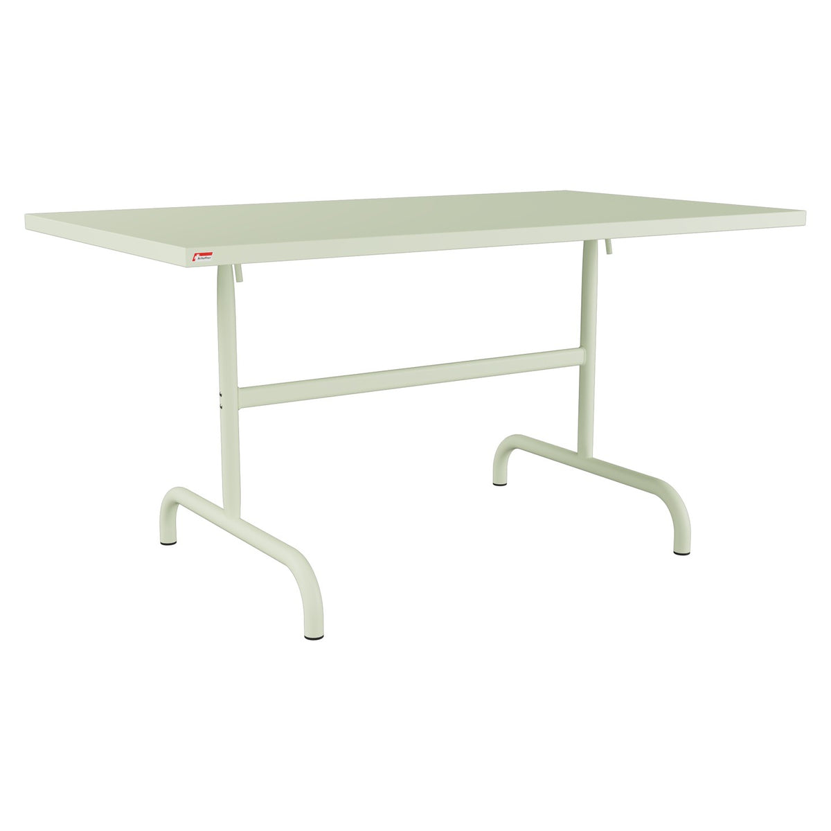 Schaffner Säntis Table repas rabattable 140x80cm – Vert Pastel 64 / Vert Pastel 64