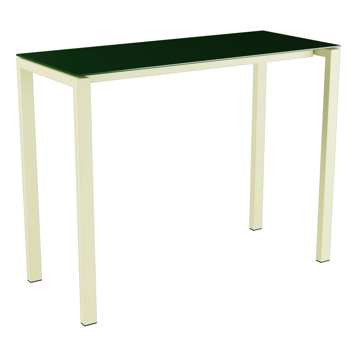 Schaffner Luzern table haute 140x60cm h:110cm – Vert Sapin 66 / Jaune Buis 18