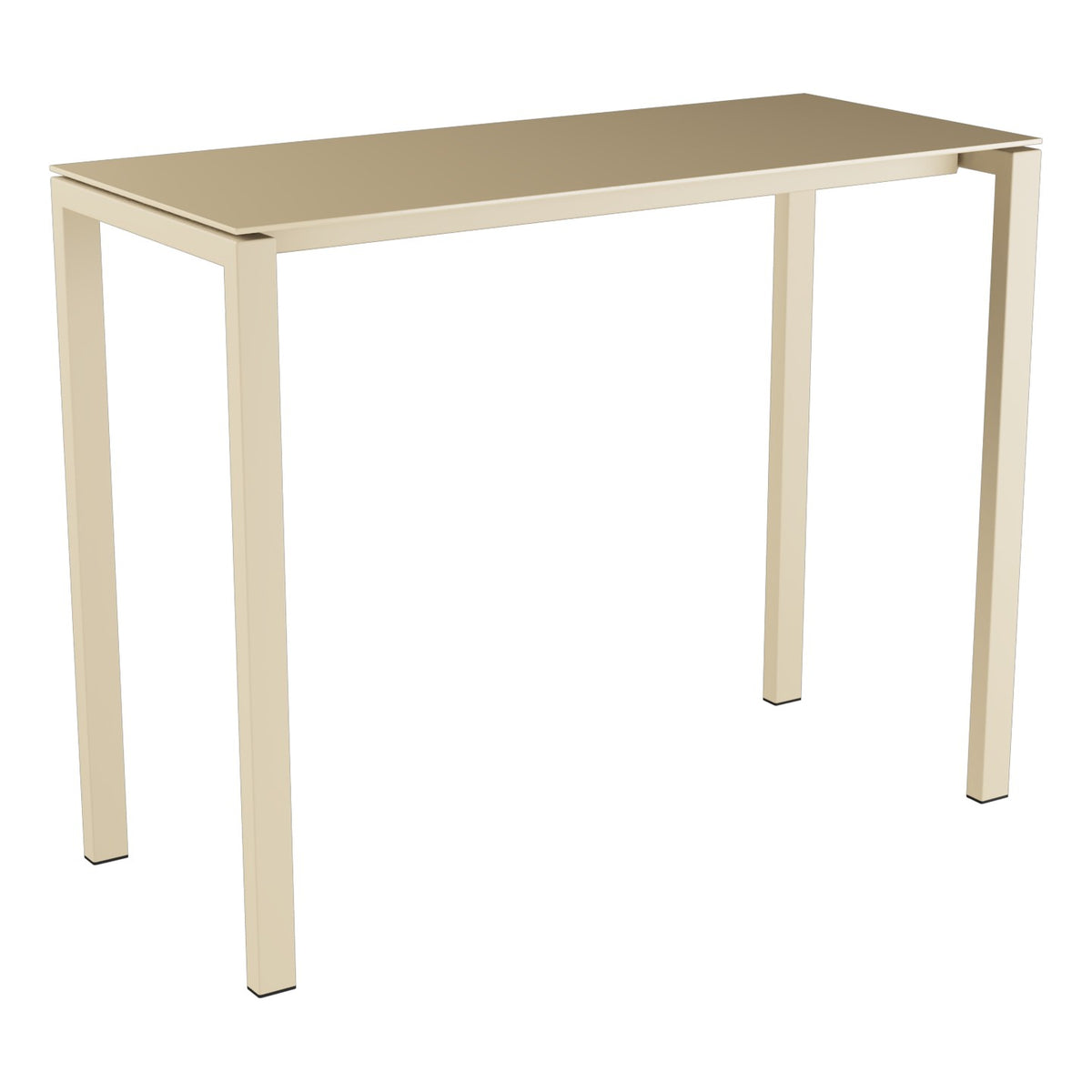 Schaffner Luzern table haute 140x60cm h:110cm – Marron Pastel 83 / Marron Pastel 83