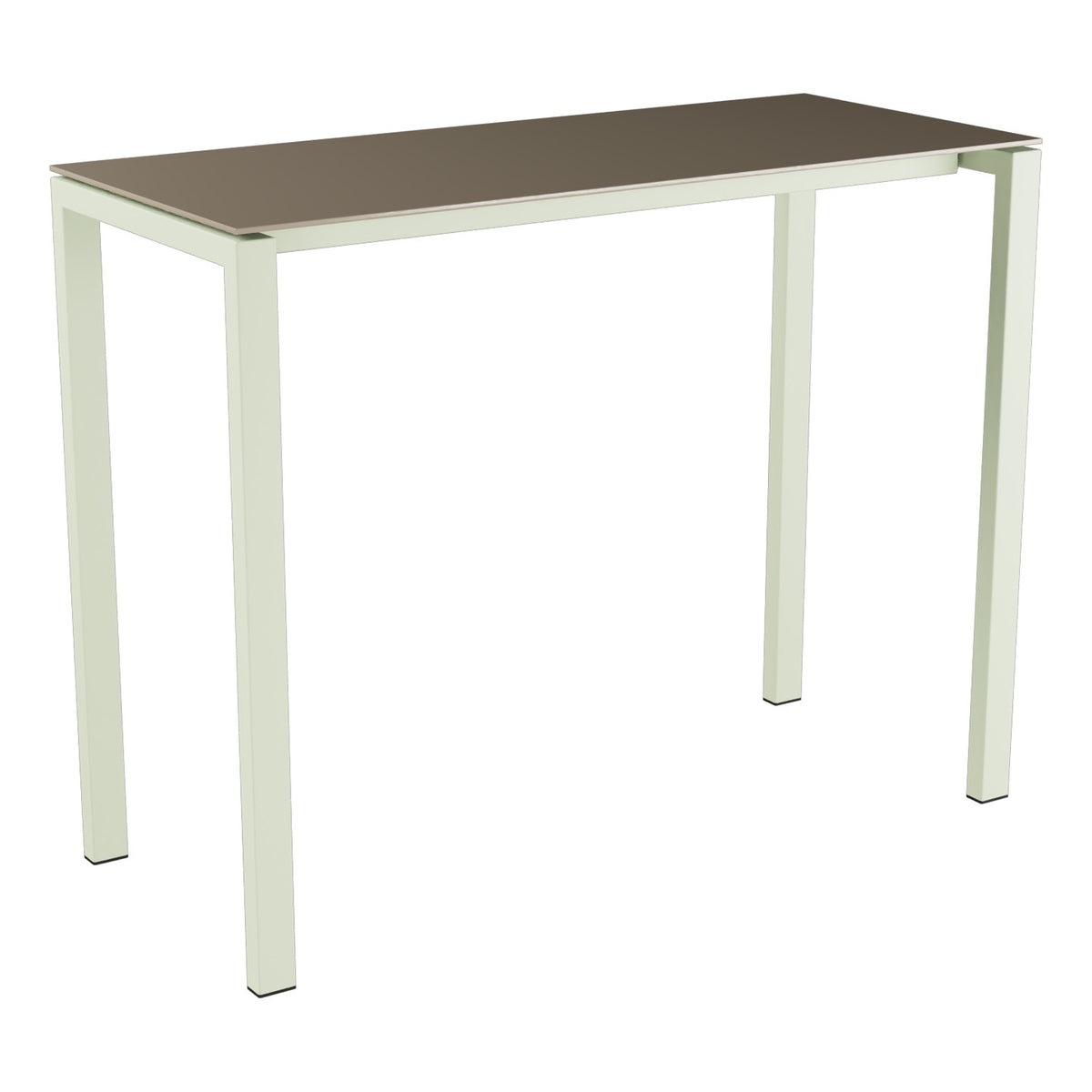Schaffner Luzern table haute 140x60cm h:110cm – Champagne 85 / Vert Pastel 64