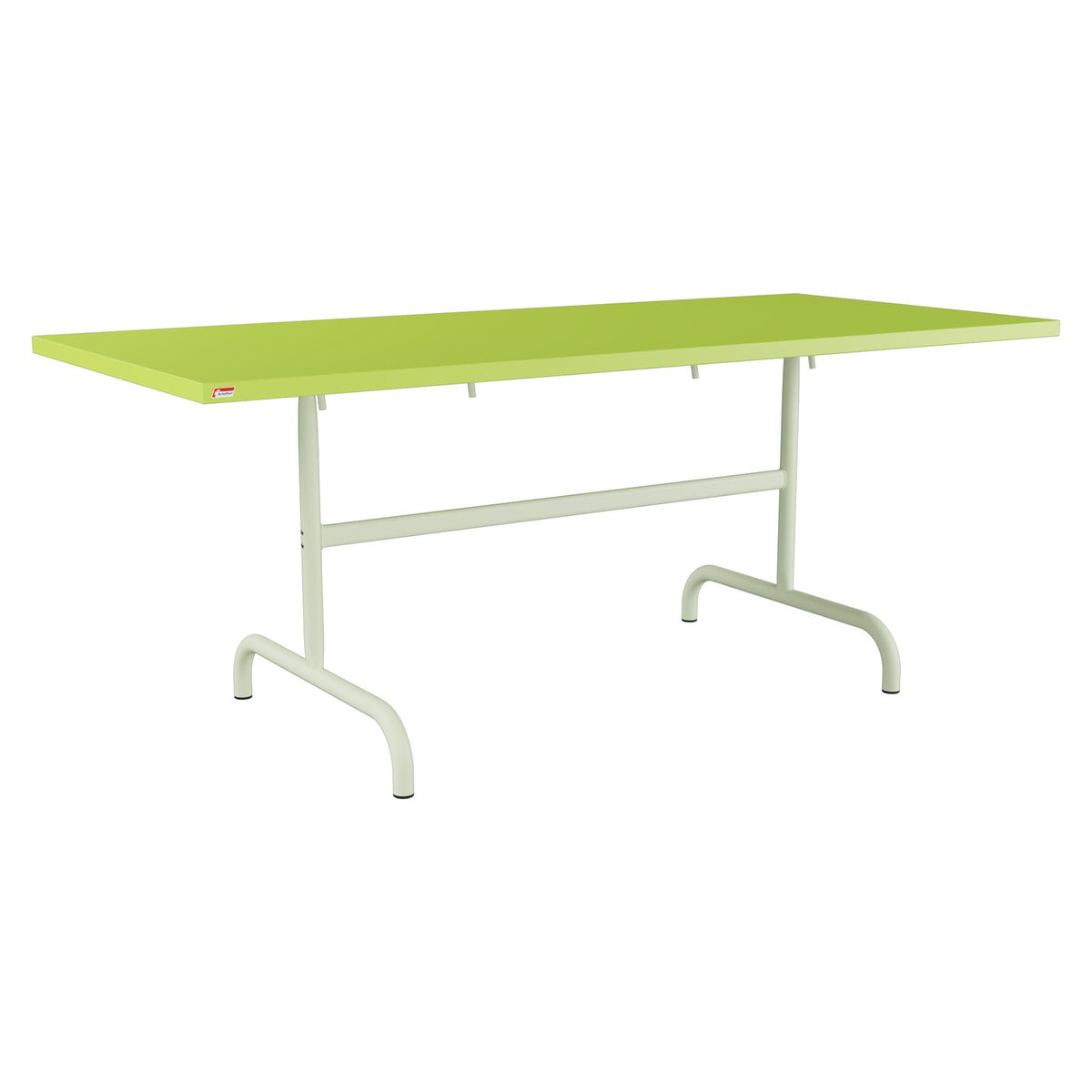 Schaffner Säntis Table repas rabattable 180x80cm – Vert clair 63 / Vert Pastel 64
