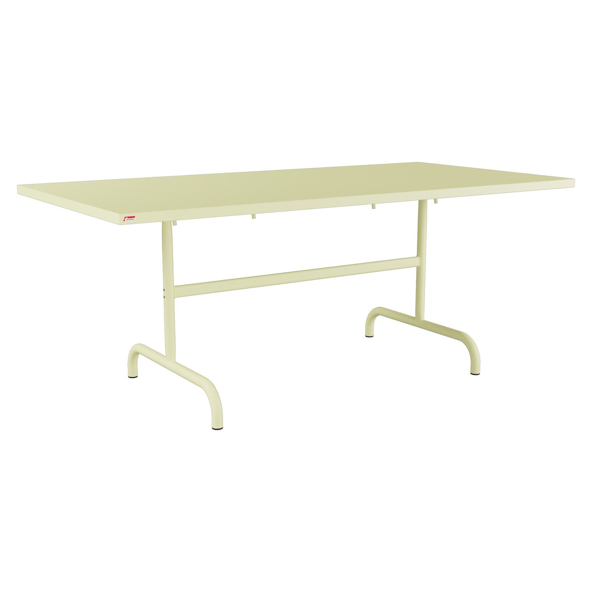 Schaffner Säntis Table repas rabattable 180x90cm – Jaune Buis 18 / Jaune Buis 18