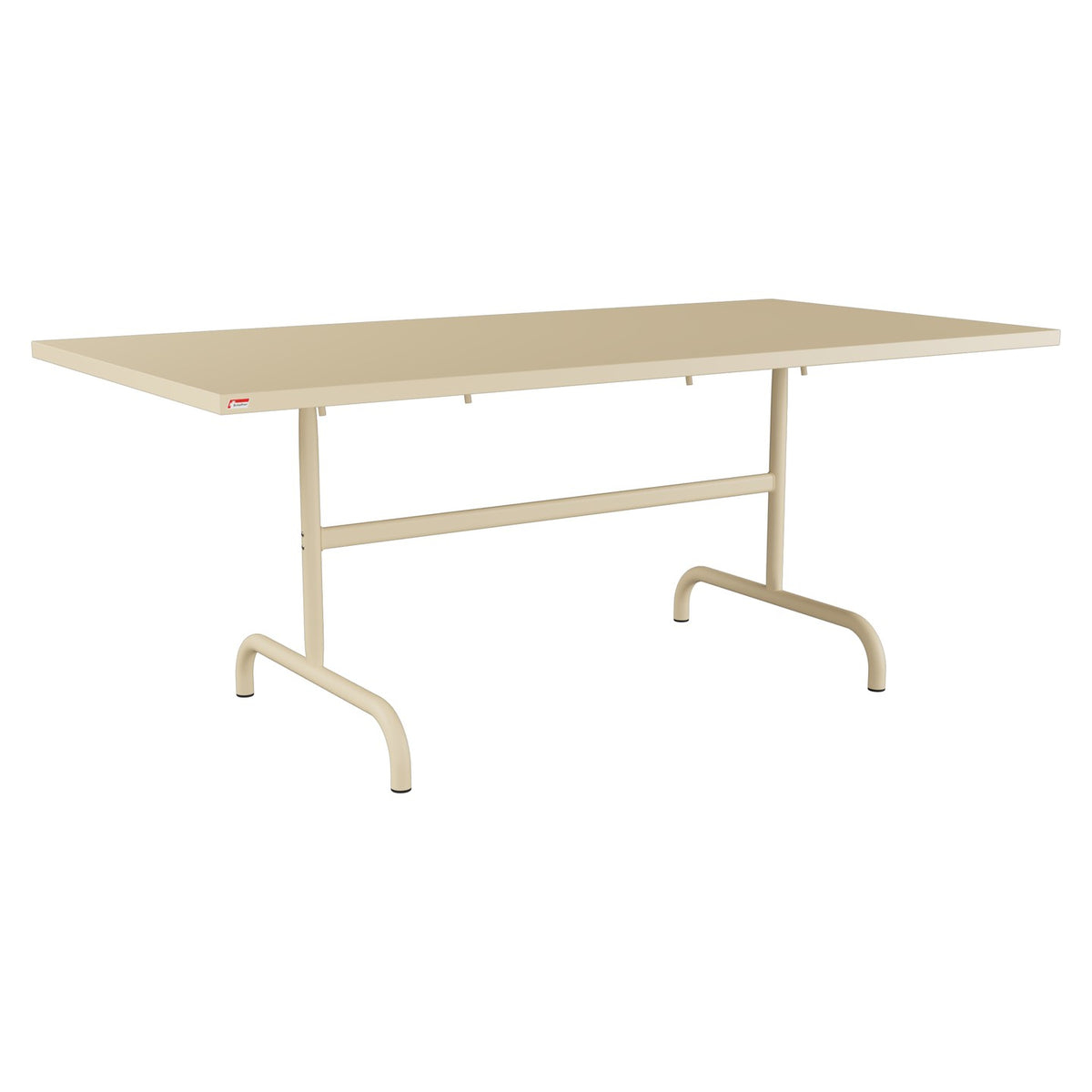Schaffner Säntis Table repas rabattable 180x90cm – Marron Pastel 83 / Marron Pastel 83