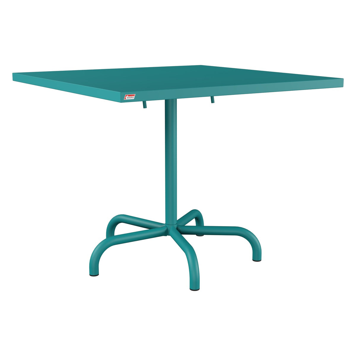 Schaffner Säntis Table repas rabattable 90x90cm – Bleu Kali 56 / Bleu Kali 56