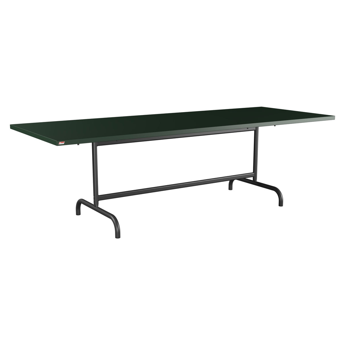 Schaffner Säntis Table repas rabattable 240x90cm – Vert Sapin 66 / Anthracite 77