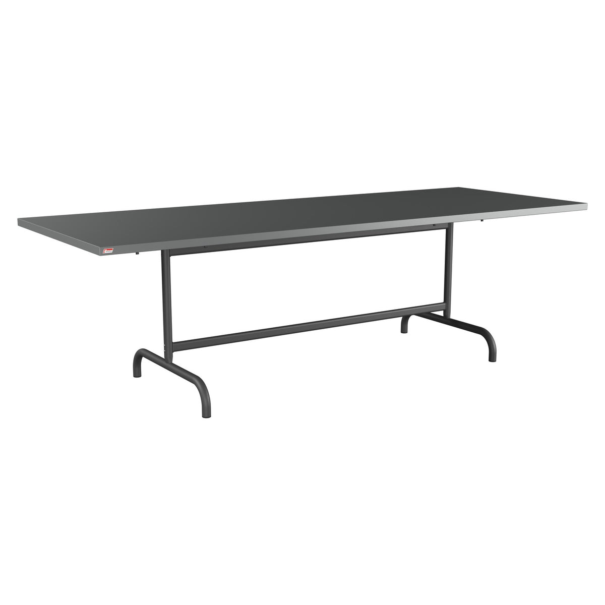 Schaffner Säntis Table repas rabattable 240x90cm – Graphite 73 / Noir 91