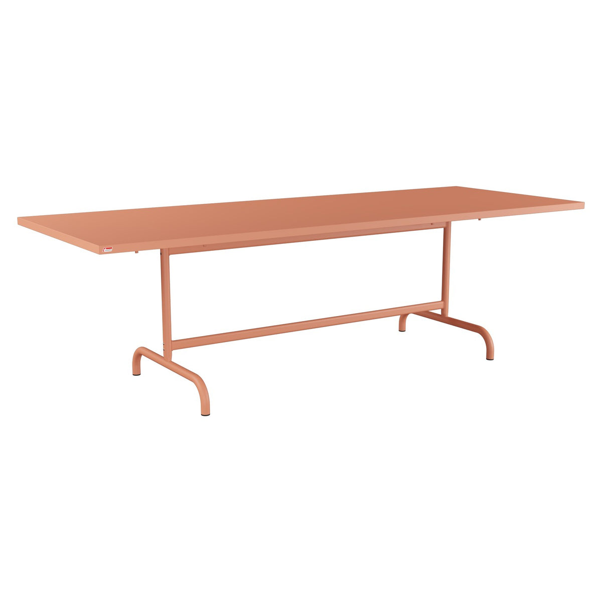 Schaffner Säntis Table repas rabattable 240x90cm – Terracotta 84 / Terracotta 84